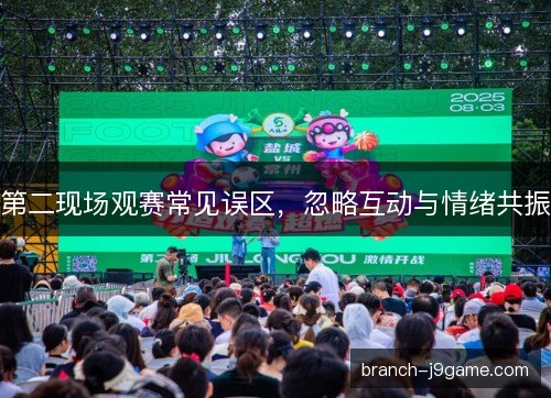 第二现场观赛常见误区,忽略互动与情绪共振 第二现场观赛常见误区,忽略互动与情绪共振